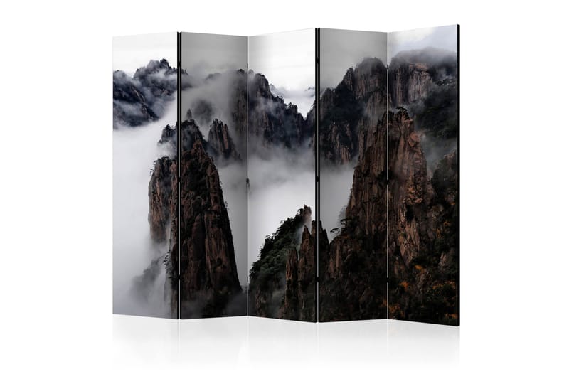 Rumsavdelare - Sea of clouds in Huangshan Mountain25x172 - Artgeist sp. z o. o. - Vikskärm - Rumsavdelare
