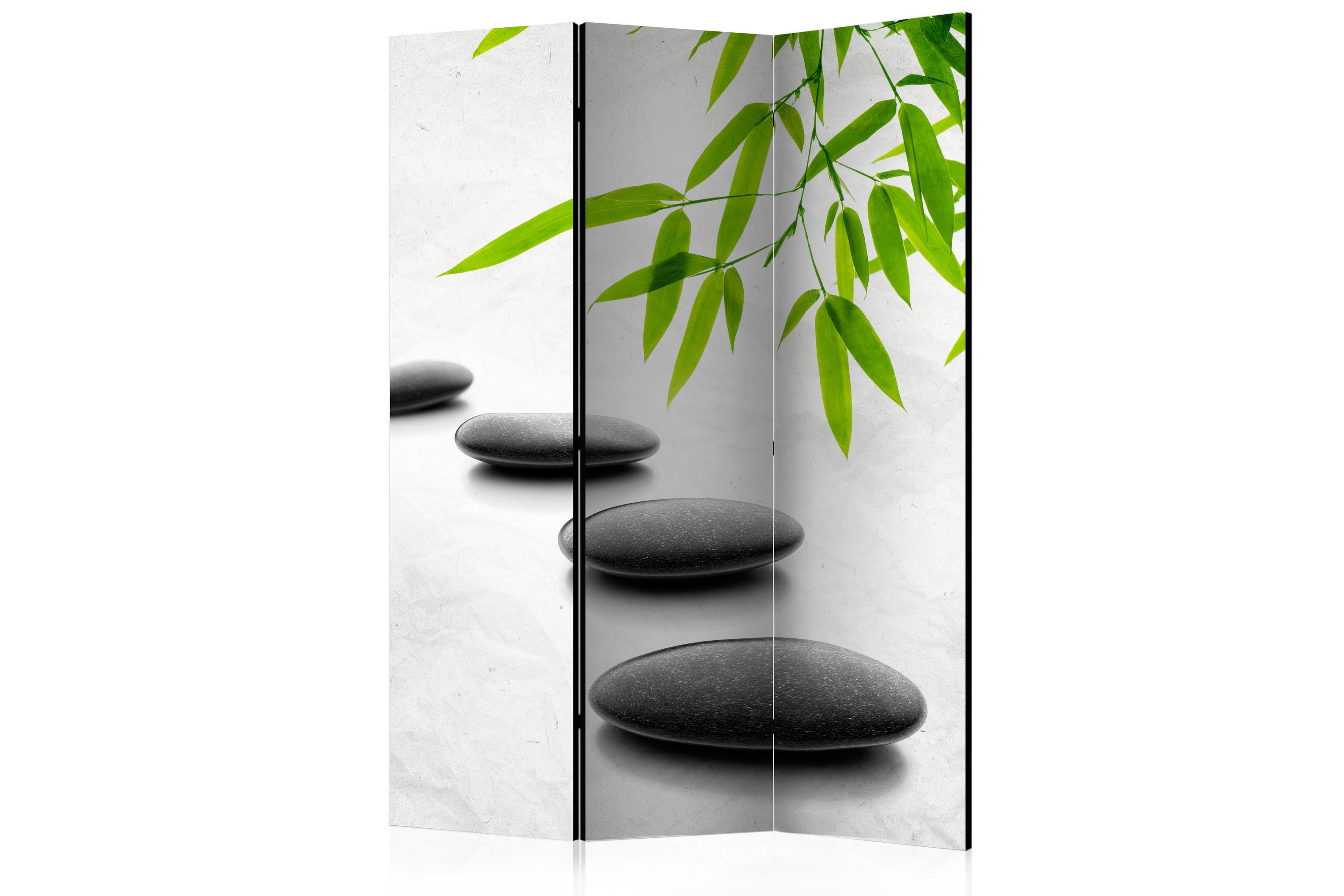 REA/Black Friday Rumsavdelare Zen Stones 135x172 - Artgeist sp. z o. Vit Tyg