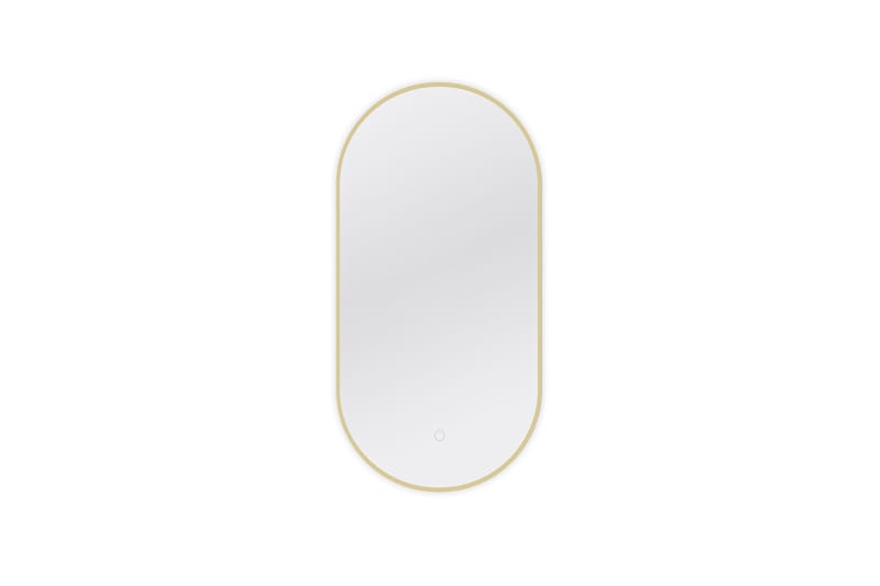 Micedi Vägghängd Spegel 50x100 cm - Guld - Väggspegel - Hallspegel