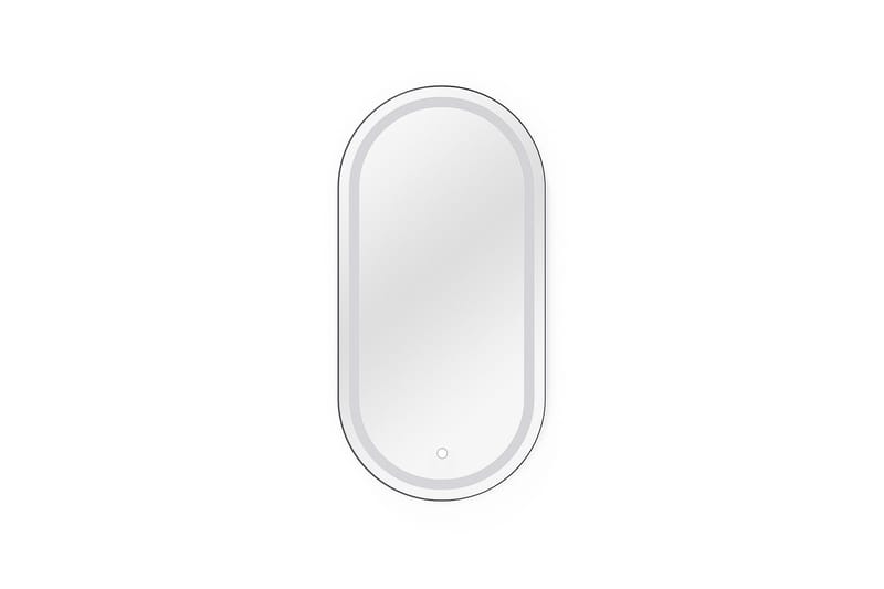 Robienti Vägghängd Spegel 50x100 cm - Svart - Väggspegel - Hallspegel