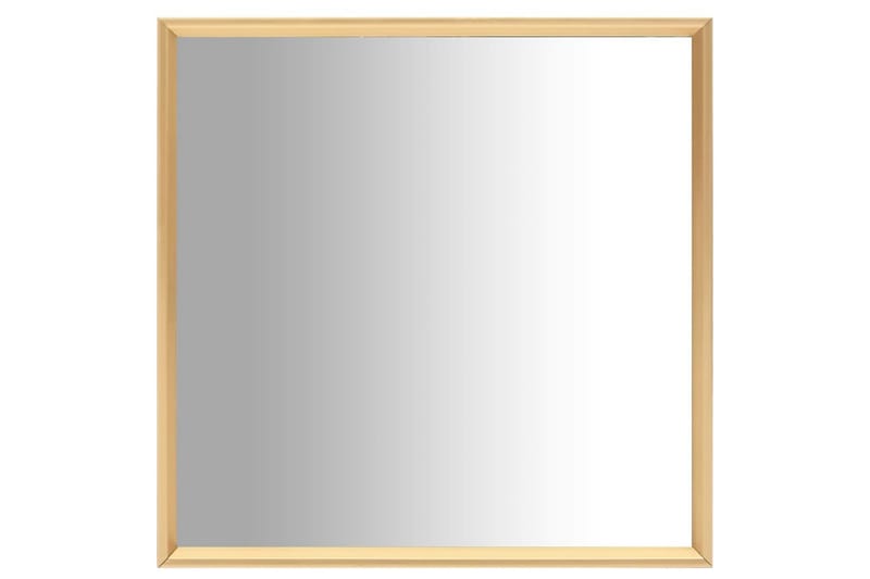 Spegel guld 40x40 cm - Guld - Väggspegel - Hallspegel