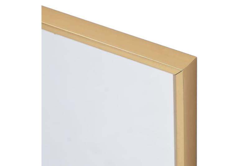 Väggspegel 80x60 cm guld - Guld - Inredning - Speglar - Väggspegel