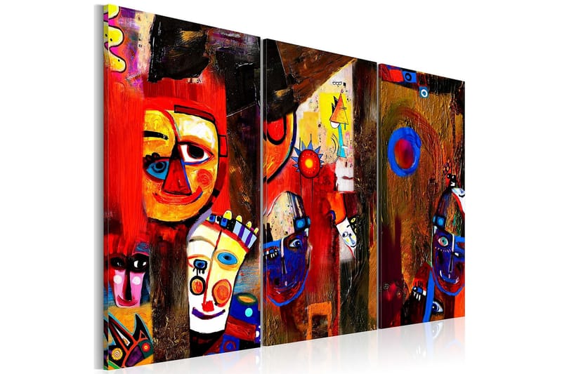 Canvastavla Abstract Carnival 120x80 cm - Artgeist sp. z o. o. - Inredning - Tavlor & konst - Canvastavlor