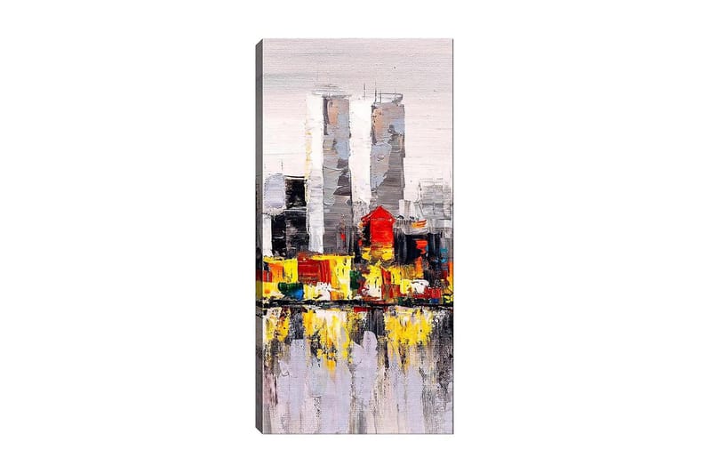 Canvastavla DKY Cities & Countries Flerfärgad - 50x120 cm - Canvastavlor