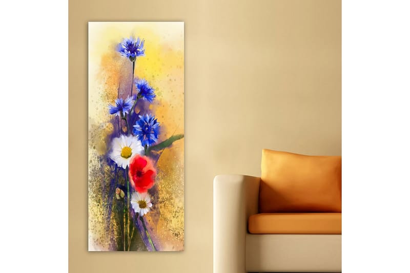 Canvastavla DKY Floral & Botanical Flerfärgad - 50x120 cm - Inredning - Tavlor & konst - Canvastavlor