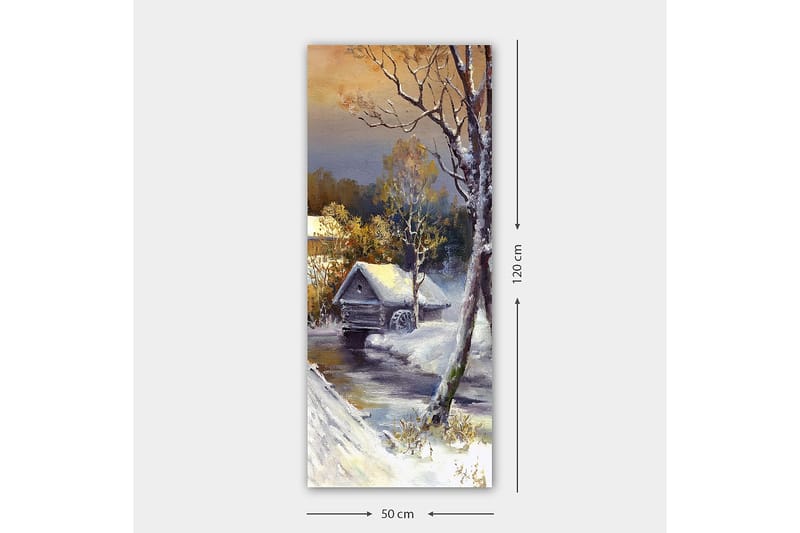 Canvastavla DKY Landscape & Nature Flerfärgad - 50x120 cm - Canvastavlor
