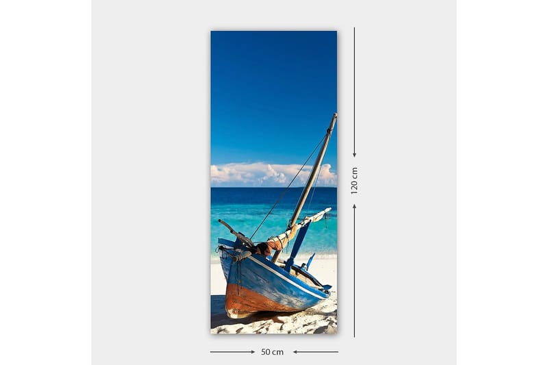 Canvastavla DKY Nautical & Beach Flerfärgad - 50x120 cm - Canvastavlor