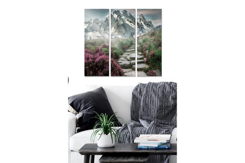 Canvastavla Scenic 3-pack Flerfärgad - 20x50 cm - Inredning - Tavlor & konst - Canvastavlor