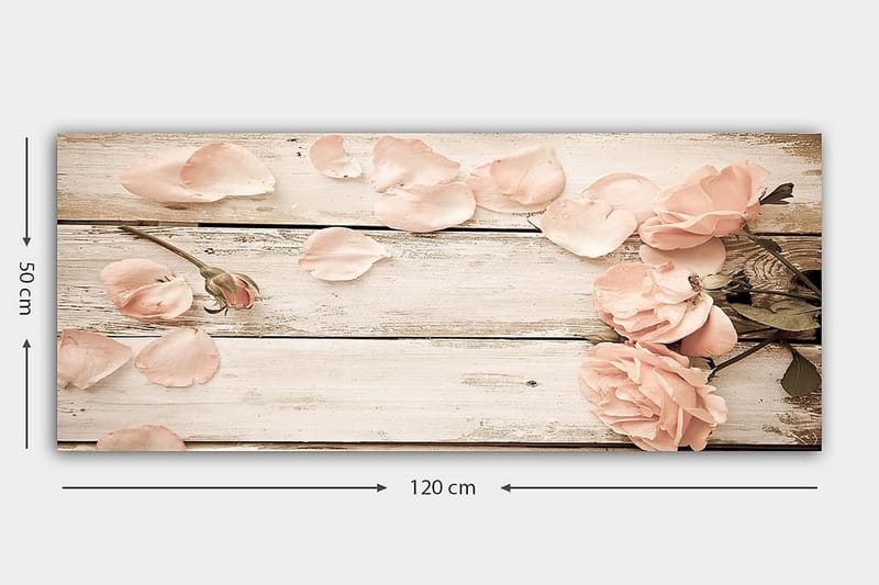 Canvastavla YTY Floral & Botanical Flerfärgad - 120x50 cm - Inredning - Tavlor & konst - Canvastavlor