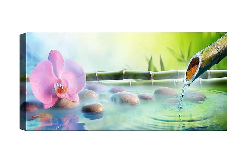 Canvastavla YTY Floral & Botanical Flerfärgad - 120x50 cm - Canvastavlor
