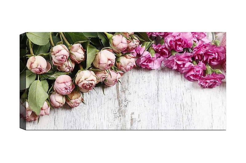 Canvastavla YTY Floral & Botanical Flerfärgad - 120x50 cm - Canvastavlor