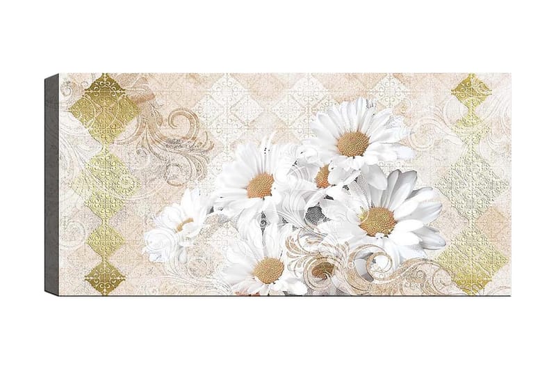 Canvastavla YTY Floral & Botanical Flerfärgad - 120x50 cm - Canvastavlor