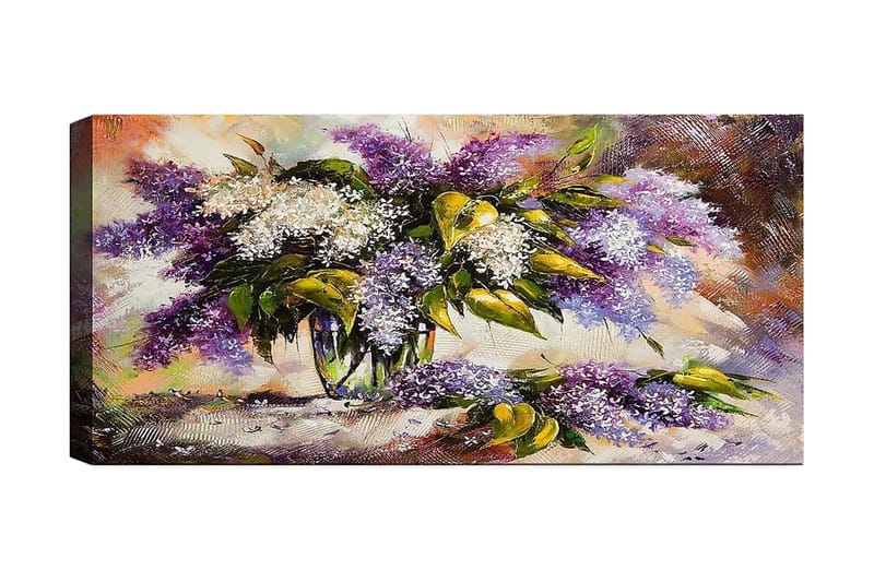 Canvastavla YTY Floral & Botanical Flerfärgad - 120x50 cm - Canvastavlor