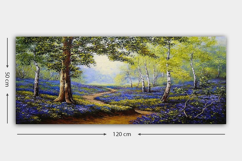 Canvastavla YTY Landscape & Nature Flerfärgad - 120x50 cm - Inredning - Tavlor & konst - Canvastavlor