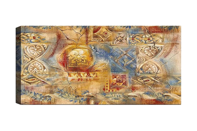 Canvastavla YTY Oriental Flerfärgad - 120x50 cm - Canvastavlor