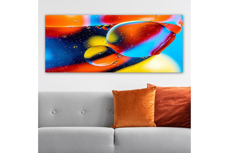 Canvastavla YTY Outer Space Flerfärgad - 120x50 cm - Canvastavlor