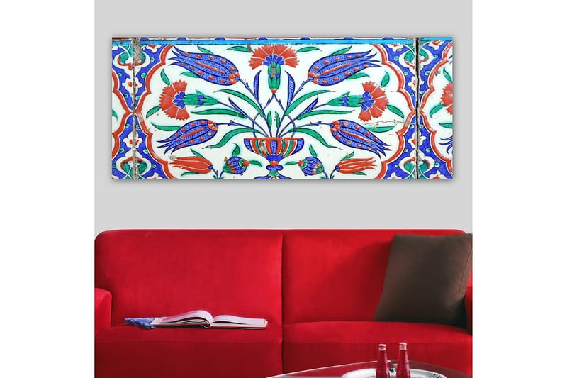 Canvastavla YTY World Cultures Flerfärgad - 120x50 cm - Canvastavlor