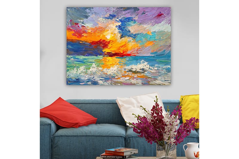 Decorative Canvas Painting 70x100 - Inredning - Tavlor & konst - Canvastavlor