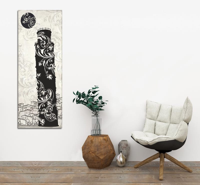 Dekorativ Canvastavla 30x80 cm - Flerfärgad - Canvastavlor