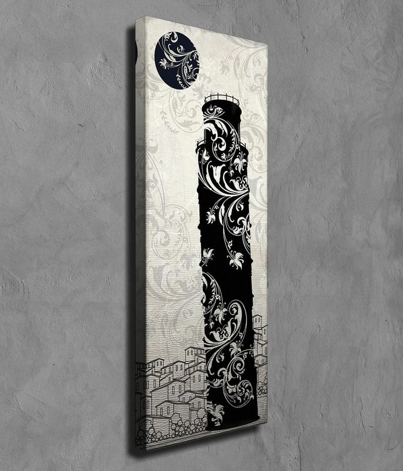 Dekorativ Canvastavla 30x80 cm - Flerfärgad - Canvastavlor