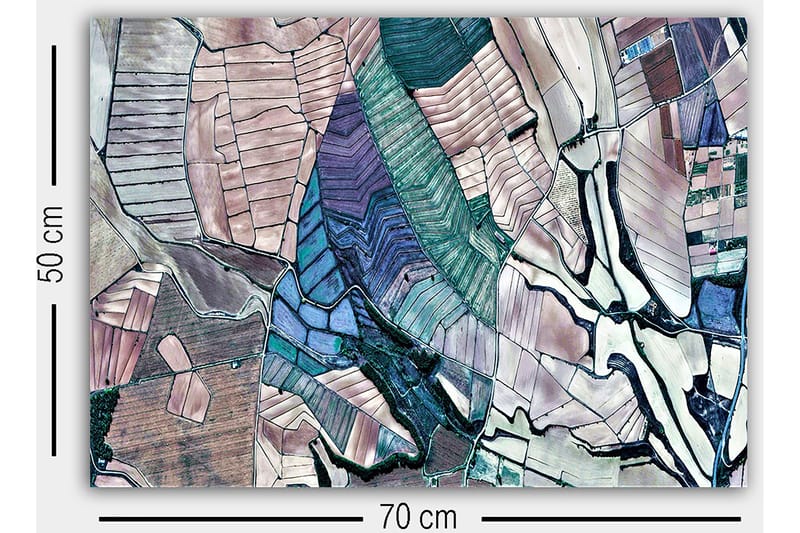 Dekorativ Canvastavla 50x70 cm - Flerfärgad - Inredning - Tavlor & konst - Canvastavlor