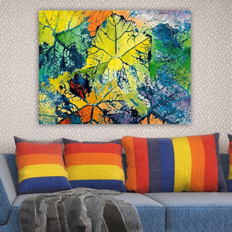 Dekorativ Canvastavla 70x100 cm - Flerfärgad - Canvastavlor