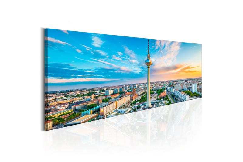 Tavla Berliner Fernsehturm, Germany 150x50 - Artgeist sp. z o. o. - Canvastavlor