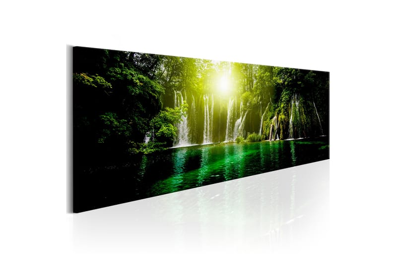 Tavla Emerald Treasure 120x40 - Artgeist sp. z o. o. - Inredning - Tavlor & konst - Canvastavlor