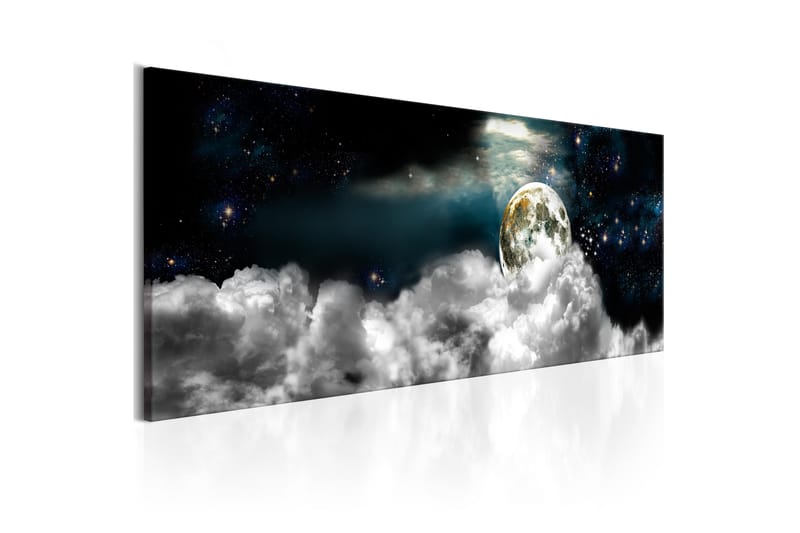 Tavla Moon In The Clouds 135x45 - Artgeist sp. z o. o. - Inredning - Tavlor & konst - Canvastavlor