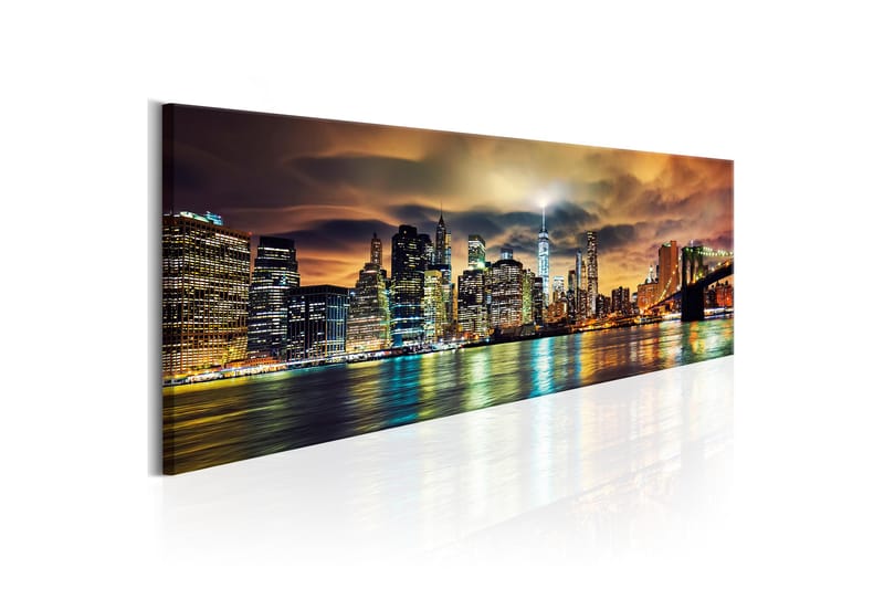 Tavla New York Sky 120x40 - Artgeist sp. z o. o. - Inredning - Tavlor & konst - Canvastavlor