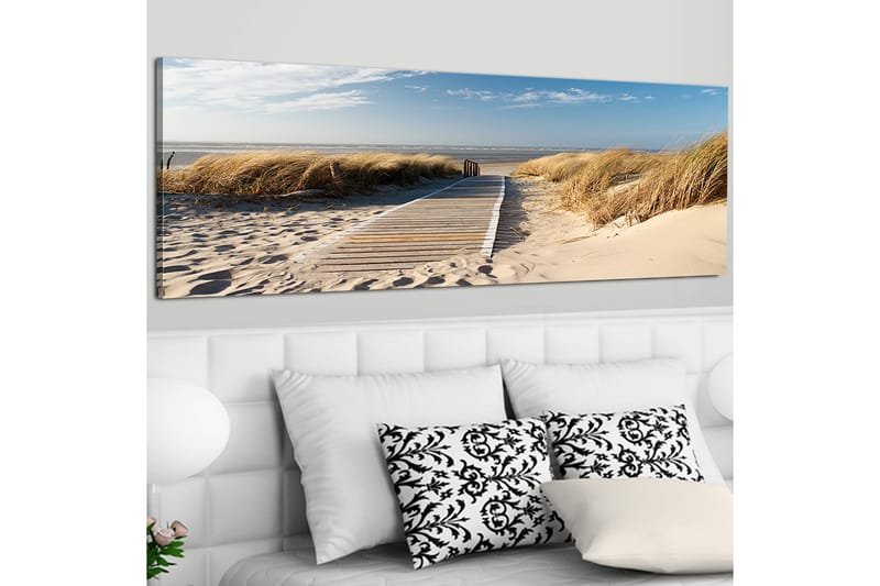 Tavla Obevakad strand 135x45 - Artgeist sp. z o. o. - Inredning - Tavlor & konst - Canvastavlor