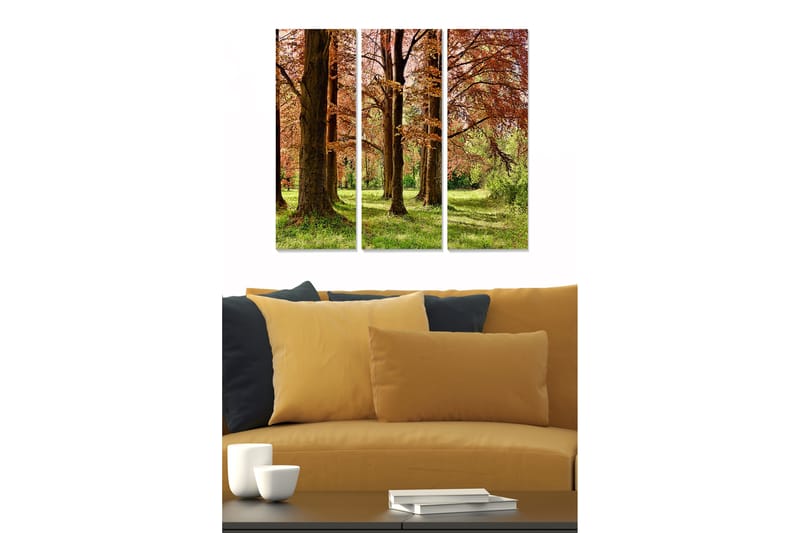 Tavla Scenic 3-pack Flerfärgad - 20x50 cm - Inredning - Tavlor & konst - Canvastavlor