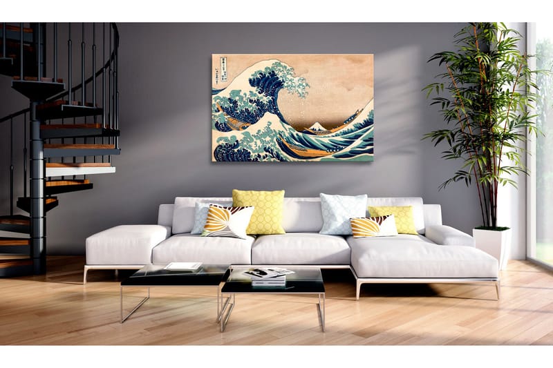 Tavla The Great Wave off Kanagawa (Reproduction) 120x80 - Artgeist sp. z o. o. - Inredning - Tavlor & konst - Canvastavlor