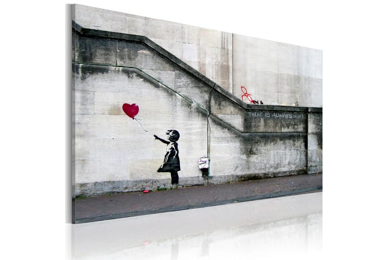 Tavla There Is Always Hope Banksy 60x40 - Artgeist sp. z o. o. - Canvastavlor