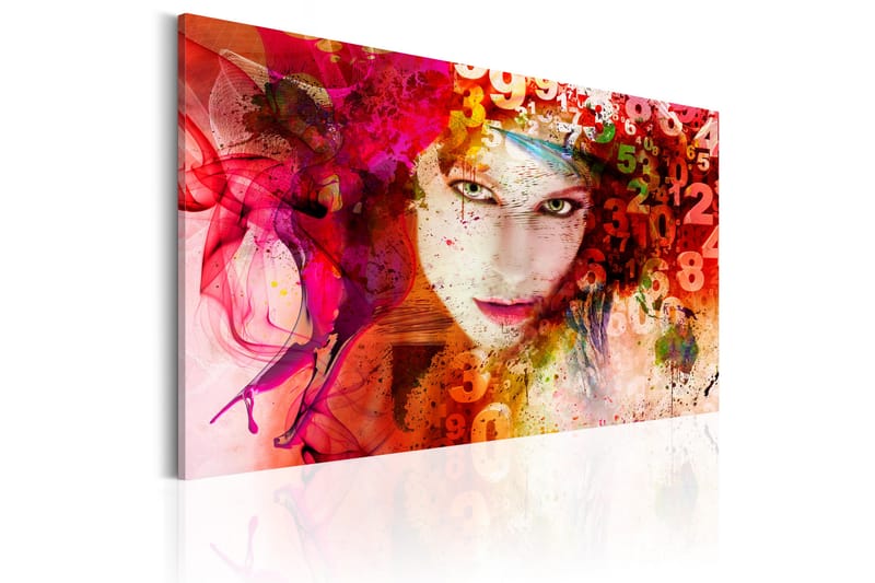 Tavla Woman Is A Riddle 60x40 - Artgeist sp. z o. o. - Inredning - Tavlor & konst - Canvastavlor