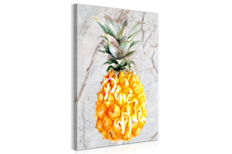 Tavla Pineapple and Marble (1 Part) Vertical 40x60 - Artgeist sp. z o. o. - Canvastavlor