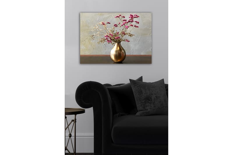Väggdekor Canvastavla Bract Floral - 70x50 cm - Canvastavlor