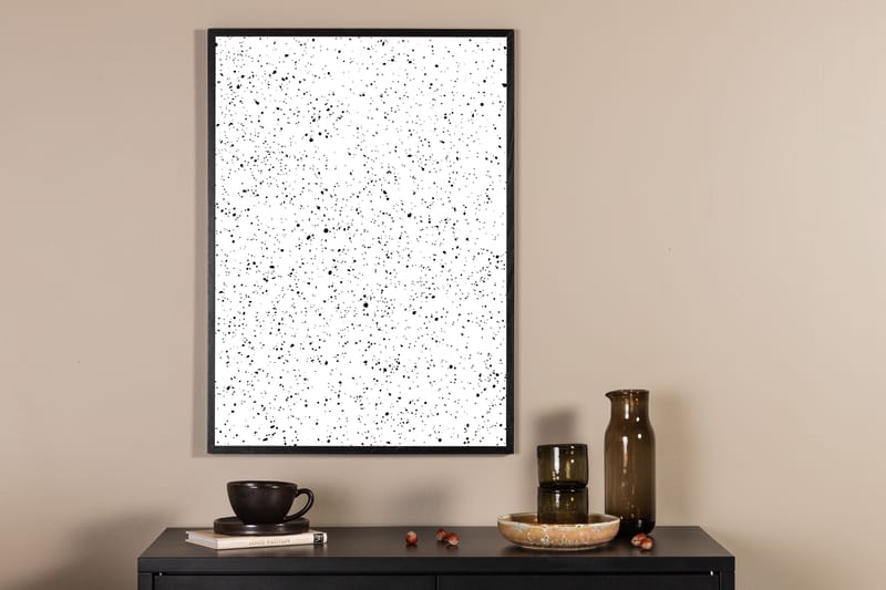 Poster - Dots - 21x30 - Vit - Inredning - Tavlor & konst - Posters & prints