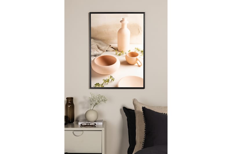 Poster Ceramics 21x30 cm - Beige - Inredning - Tavlor & konst - Posters & prints