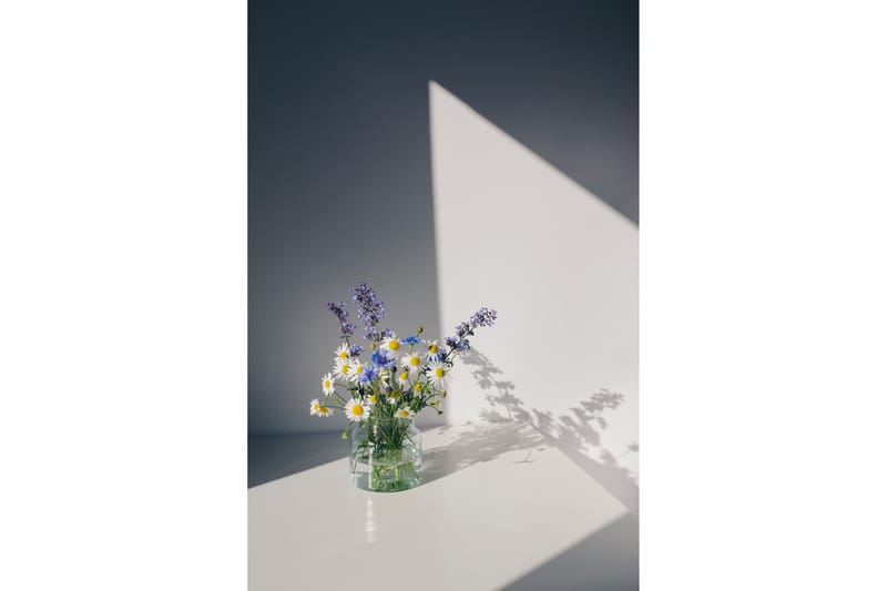 Poster Flowers 30x40 cm - Vit - Inredning - Tavlor & konst - Posters & prints