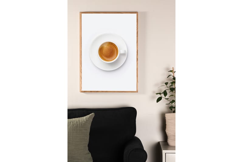 Poster Skimmed coffee 30x40 cm - Brun/Vit - Inredning - Tavlor & konst - Posters & prints