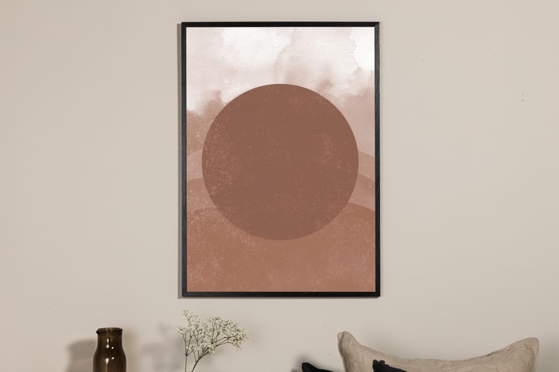Poster Soft shades 30x40 cm - Brun - Posters & prints