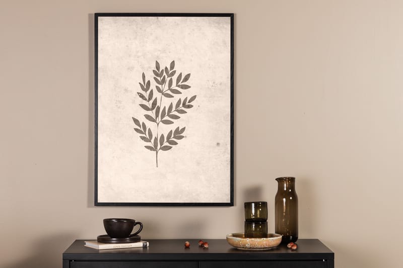 Poster Spring leaf 30x40 cm - Beige - Posters & prints