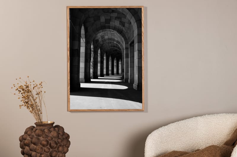 Poster Walkway 70x100 cm - Beige - Posters & prints