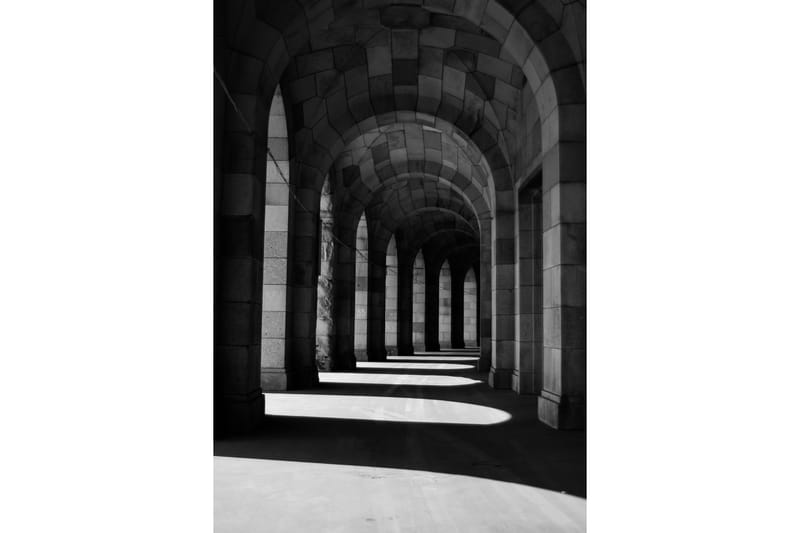 Poster Walkway 70x100 cm - Beige - Posters & prints