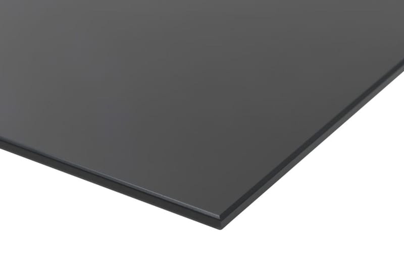 Magnetisk glastavla väggmonterad 120x60 cm - Svart - Whiteboard & glastavla
