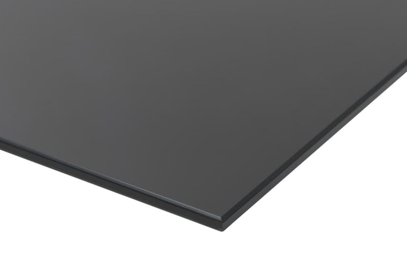 Svarta tavlan magnetisk väggmonterad glas 100x60 cm - Svart - Whiteboard & glastavla