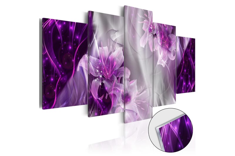 Tavla På Akryl Purple Utopia 200x100 - Artgeist sp. z o. o. - Inredning - Tavlor & konst