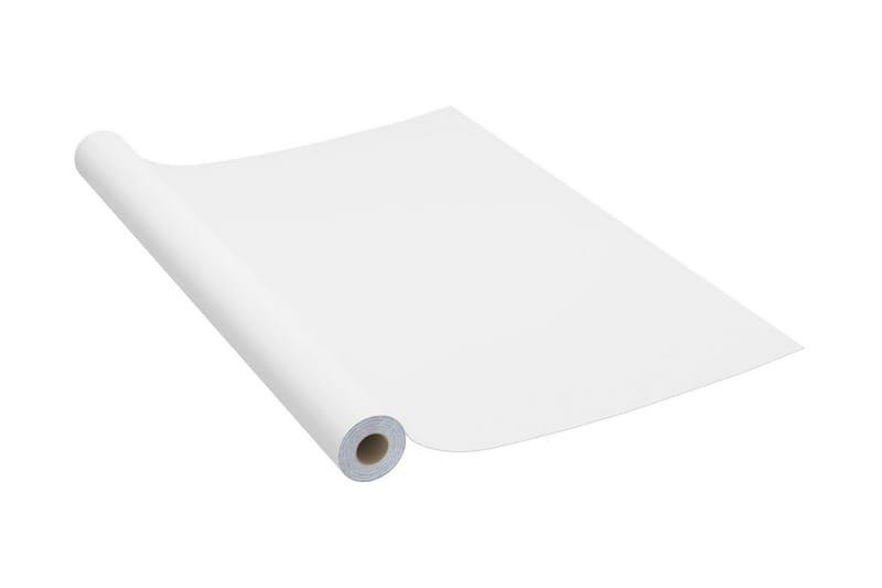 Dekorplast vit 500x90 cm PVC - Vit - Fönsterfilm