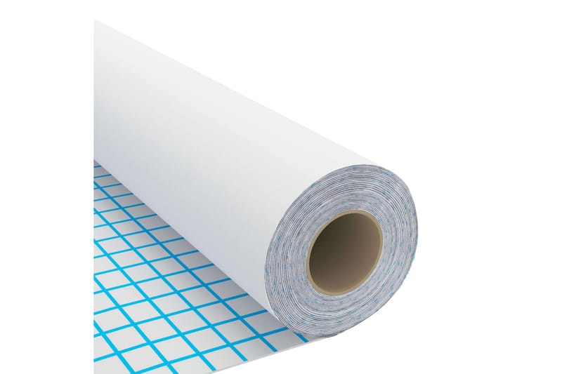 Dekorplast vit 500x90 cm PVC - Vit - Fönsterfilm